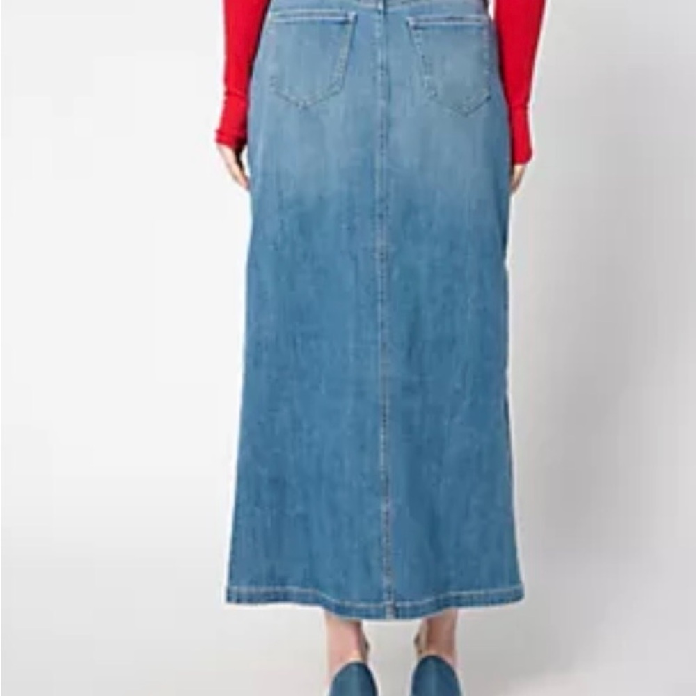 NYDJ EUC Denim Maxi Skirt Wore Once - Picture 2 of 6
